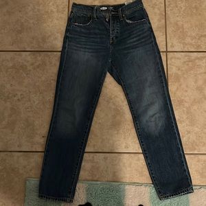 Girls size 12 jeans worn once. Old navy